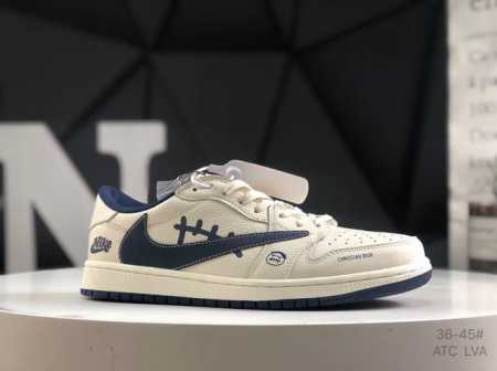 公司级带半码 耐克 Travis Scott X Fragment Design X Jordan Air Jordan 1 Low Og Sp “迪奥联名 多 - 点击图像关闭