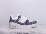 公司级全新lv路易威登louis Vuitton Trainer Sneaker Low休闲运动文化百搭板鞋 尺码:39-45 xm0730Q625
