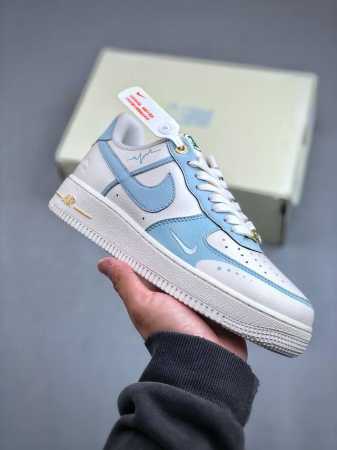 Nike Air Force 1'07 Low “夏日清空”学院风定制款 空军一号低帮休闲板鞋 原楦头原纸板 打造纯正空军版型 专注外贸渠道 全掌内置蜂窝气垫 - 点击图像关闭