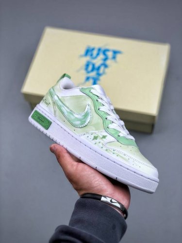 K Nike Court Borough 涂鸦 原楦头原纸板 打造纯正低帮空军版型专注外贸渠道 全掌内置蜂窝气垫 原盒配件 原厂中底钢印 拉帮完美 官方货号 B