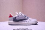 travis Scott X Fragment Design X Air Jordan 1 Low Og Sp Aj1 乔1 低帮文化休闲板鞋 Xy2688-1