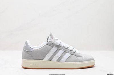 真标adidas Grand Courtbeat Base 00S 休闲 耐磨 低帮 板鞋 货号:Ih1039 尺码:36 36.5 37 38 38.5 39