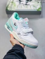 独家首发 独一无二 Air Jordan Legacy 312 墨竹熊猫 星之禾 特殊手绘 官方原版原盒 双重盒中盒 乔丹篮球鞋系列 号称 “最强三合一” 的j
