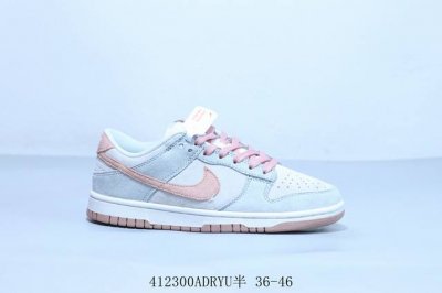 耐克 Nike Sb Dunk Low pro 复古低帮 灰粉勾 休闲运动滑板板鞋 货号 Dh7577-001 41 Adryu半 36-46