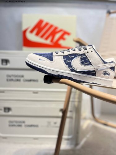 Nike Sb Dunk Low“斯图西联名” 周年高端定制 低帮休闲板鞋 定制鞋盒 大厂纯原品质出货 超高清洁度 皮料切割干净无任何毛边 细节完美Xx2025