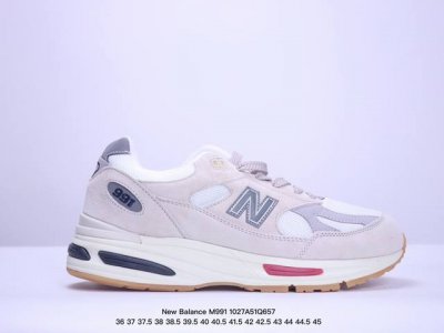 36-45半码 公司级新百伦New Balance NB Made in USA M991系列美产血统经典复古休闲运动百搭老爹跑步鞋 采用台产猪巴革及透气网眼材
