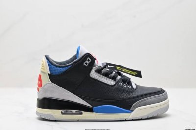 470 公司级Air Jordan 3 Retro 迈克尔·乔丹Aj3代中帮复古休闲运动文化篮球鞋 市售最高品质 原鞋开发 平台订单专用代工流水线打造 每一个配