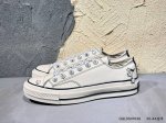 新品上市实拍 Noritake X Converse Sbb插画师联名 匡威高帮休闲板鞋 #Noritake 手绘元素 X 耐磨帆布材质，低调中藏着治愈细节。黑