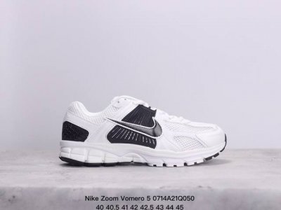 真标耐克nike Zoom Vomero 5 马拉松复古跑五代休闲运动慢跑鞋 采用环保纤维革饰片组合网眼布鞋面材质 升级正确后跟tpu加固 耐弯折热塑框架支撑鞋
