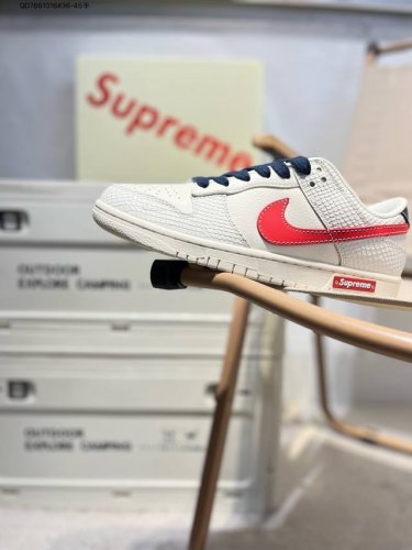 supreme X Nike Sb Dunk Low 大厂出品 极力推荐 新配色 原装头层材料 独家版型蒸餾加工 帶來的是更好的视觉和脚感体验 大厂纯原品质出货