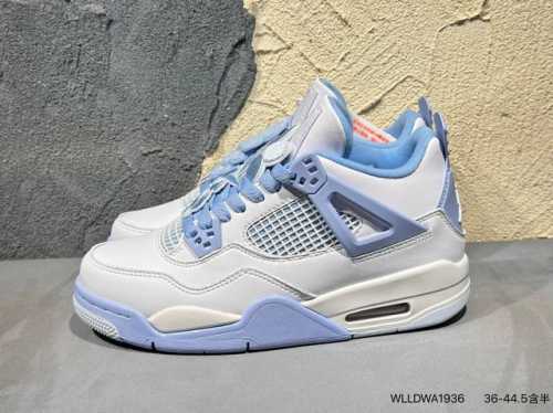 新品上市实拍 耐克 Nike Air Jordan 4 Retro Og迈克尔 乔丹Aj4代乔4 中帮复古休闲运动文化篮球鞋 2025年新款 新年红鞋子。秉承轻