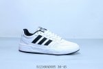 阿迪达斯Adidas三叶草 Lite Baller 低帮复古系带百搭休闲运动板鞋黑白 货号 Jr5231 512160Adury 36-45