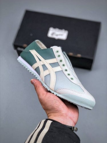 220支持放店 鬼塚虎/Onitsuka Tiger Mexico 66 Slip-On 墨西哥系列复古经典百搭一脚蹬休闲运动鞋 货号：1183C262-300