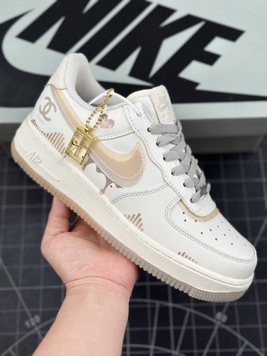 本地 核心私 耐克nike Air Force 1'07 Low Retro Chanel 心率跳动 “Heart Rate Beating”空军一号低帮经典百