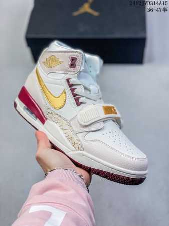 公司级三合一最强合体，多种新配色回归耐克nike Air Jordan Legacy 312 High”White Grey Fog Blue Red“乔丹最强 - 点击图像关闭