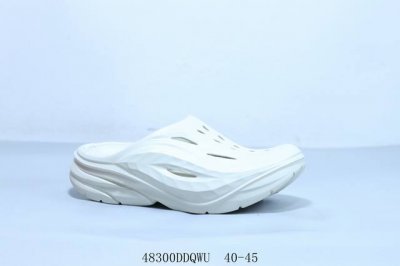 hoka 夏季百搭沙滩一字拖纯色简约室内拖鞋 48300Ddqwu 40-45