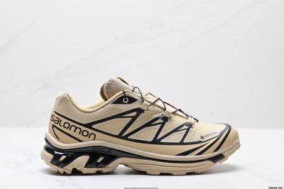 公司级Salomon Xa Pro Xt-6 Gtx萨洛蒙户外越野跑鞋 鞋面采用Sensifit贴合技术 全方位贴合包裹脚型 鞋跟部鞋底牵引设计 提供强大的抓地