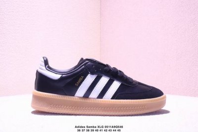 真标阿迪达斯三叶草Adidas Originals Samba Xlg 桑巴舞系列绅士德训足球风百搭低帮休闲运动板鞋 货号:Ih8643 尺码:36-45 Xm