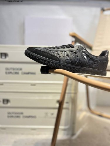 adidas Originals Wb pony Tonal Samba Og 桑巴舞系列绅士德训足球风百搭低帮休闲运动板鞋Ie9 C7011946#39-45