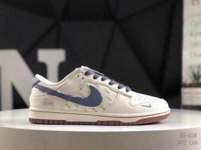 公司级带半码 耐克 Nike Dunk Low 斯图西联名 周年高端定制 低帮休闲板鞋 Zh2598-247 #定制鞋盒 大厂纯原品质出货 超高清洁度 皮料切割