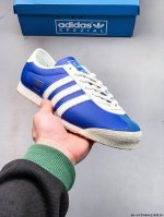 公司级！Adidas Spzl Denim Italia新款夏季阿甘帆布鞋男款潮流百搭透气休闲男士潮鞋男鞋子板鞋 货号:Ih3307 0406258M30