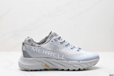 公司级Wild Things × Merrell迈乐 Agility Peak 4 简约舒适蜂鸟户外 织物防滑耐磨透气 低帮 越野跑步鞋 货号:J068157
