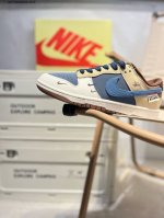 Nike Sb Dunk Low“斯图西联名” 周年高端定制 低帮休闲板鞋 定制鞋盒 超高清洁度 皮料切割干净无任何毛边 细节完美Xd1588 Aa772 6#