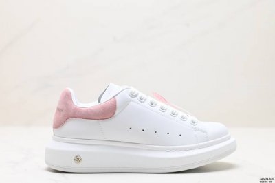 公司级意大利高奢品牌alexander Mcqueen亚历山大 麦昆 Sole Leather Sneakers低帮时装厚底休闲运动小白鞋 官网同步发售 官方新