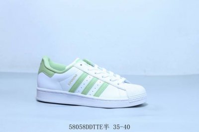 阿迪达斯Adidas Originals Superstar防滑耐磨轻便透气 低帮 贝壳头板鞋 58058Ddtte半 35-40