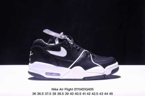 公司级耐克nike Air Flight 89男子运动鞋 Aj4兄弟款 缓震篮球鞋 重塑80年代后期非凡篮球战靴的经典风范 利落皮革结构搭载卓越缓震系统 重现传
