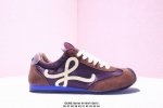 公司级Loewe罗意威 Ballet Runner 小牛皮 圆头系带 低帮 生活休闲鞋 货号:Lbr2282X14 尺码:36-45 配件另加10 Xm0419