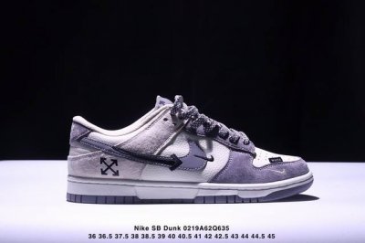 海外爆款限量发售！公司级 Nike Sb Dunk Low“Cdg联名 米白灰勾” 周年高端定制 低帮休闲板鞋 定制鞋盒 大厂纯原品质出货 超高清洁度 皮料切割