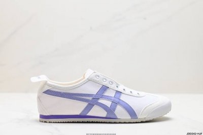 公司级onitsuka Tiger鬼冢虎 Mexico 66 Slip-On 一脚蹬低帮夏季透气运动休闲鞋 货号:1183B772-101 尺码:36 37 3