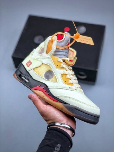 Off-White X Air Jordan 5 Aj5 乔5 时值Air Jordan 5诞生三十周年纪念 除了此前发售的Off-White X Air Jo