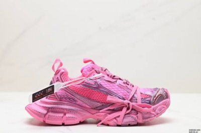 公司级balenciaga Runner Kith Four.Color 巴黎世家7.0 21Ss最新配色潮流复古休闲鞋#全新磨具开模 原版原装大盒 还原官方配