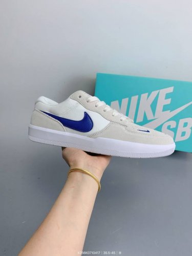 Nike耐克Sb Force58猪巴革校园运动滑板鞋 Size：如图 编码：K256K0710417