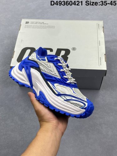 Ogr 广东纯原出品 采用橡胶3D机甲壳设计 厚底增高时尚低帮情侣鞋 增持时尚理性风格彰显特立独行 柔糯羊皮垫脚 回弹轻灵舒爽透气 5Cm老爹厚底 视觉增高拉长
