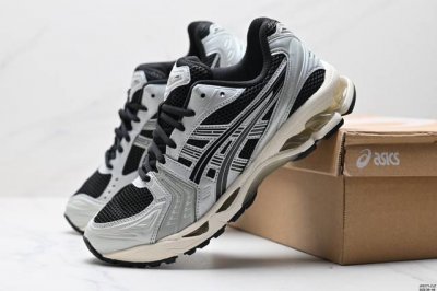 公司级Asics 亚瑟士 透气网眼鞋面配合部分合成革材质 采用全新Ahar+橡胶材质,更加耐磨日本专业跑鞋品牌 Asics 亚瑟士 Gel-Kayano 14
