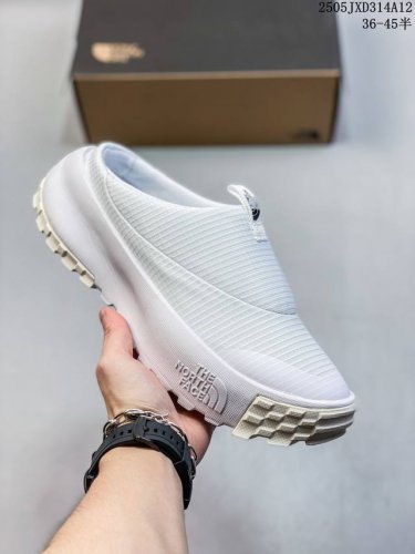 户外轻旅者鞋履,著名户外品牌-北面 The North Face Never Stop Mules 绝不放弃系列穆勒风低帮轻量厚底户外风半拖休闲运动鞋 Nf0A