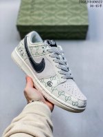 220 海外爆款限量发售！公司级 Nike Sb Dunk Low“古驰联名——水晶绿花纹” 周年高端定制 低帮休闲板鞋 定制鞋盒 大厂纯原品质出货 超高清洁度