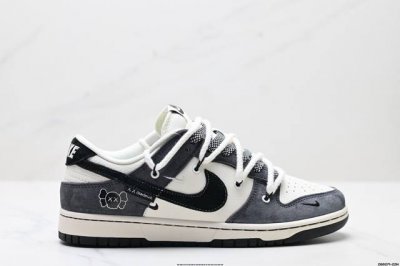 公司级Nk Dunk Low Retro “Diy高端定制” 低帮休闲运动板鞋 原装头层材料 用料绝不含糊 独家版型蒸餾加工帶來的是更好的视觉和脚感体验 清洁度