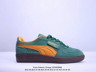 公司级puma Palermo Vintage复古单品 彪马 防滑耐磨低帮德训板鞋 货号:396463 06 Xm1013Q898