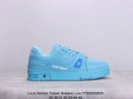 公司级全新lv路易威登louis Vuitton Trainer Sneaker Low休闲运动文化百搭板鞋 尺码:39-45 xm0730Q625