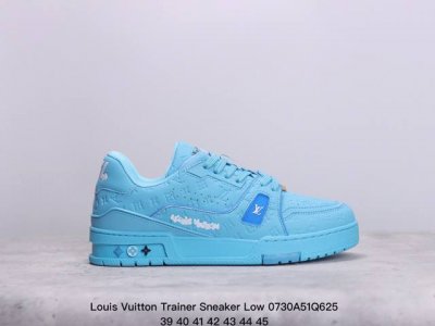 公司级全新lv路易威登louis Vuitton Trainer Sneaker Low休闲运动文化百搭板鞋 尺码:39-45 xm0730Q625