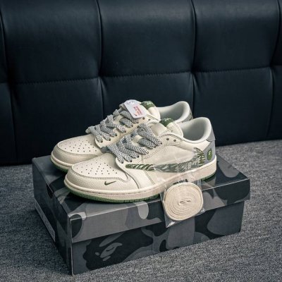 核心私 air Jordan 1 乔丹篮球鞋男女运动鞋潮流板鞋 货号 Hs8068 001 尺码 36 37 37.5 38 38.5 39 40 40.5 4