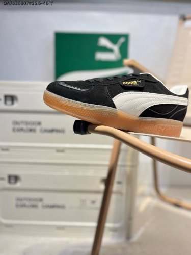 160 Puma Palermo 彪马联名 防滑耐磨低帮德训板鞋297727 Qa7530607#35.5-45半
