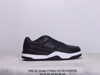耐克 Nike Air Jordan 4 Retro Og迈克尔 乔丹aj4代乔4 低帮复古休闲运动文化篮球鞋。秉承轻量化的速度型篮球鞋设计思想完成设计，降低重