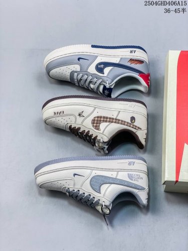 海外限量发售！公司级Nike Air Force 7 Low “斯图西联名 双拼火焰”空军一号 低帮 运动鞋 休闲鞋 折边针车 工艺难度大 原楦头原纸板 原装鞋