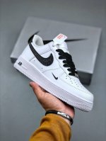 nike Air Force 1'07 Low 小勾波点 空军一号低帮休闲板鞋 Zh0316-074 #定制皮料 原厂3D打印 定制鞋盒 原楦原纸板 纯正空军版