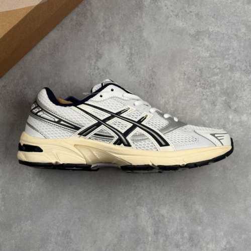 本地 核心私 Asics 亚瑟士 Gel-1130 男女时尚透气 健步减震 运动潮流耐磨休闲鞋 选用网眼与皮革相接，复古而富有层次感。网布搭配银色金属感线条，虎